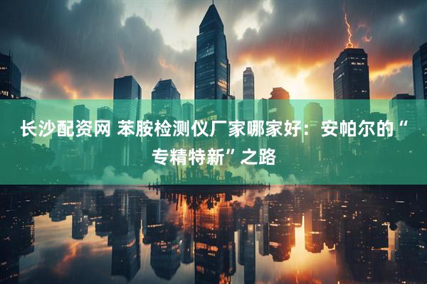 长沙配资网 苯胺检测仪厂家哪家好：安帕尔的“专精特新”之路